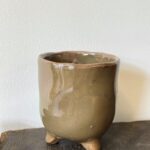 St Tropez Pearl Brown Planter 5.5cm
