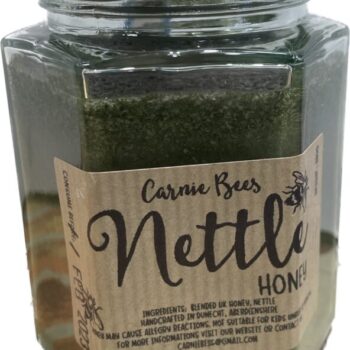 Natural Scottish Nettle Infused Honey by Carnie Bees 190g Gift Ideas carniebees