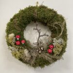 Handmade Moss Rustic Door And Wall Wreath THE FAIRY HILL