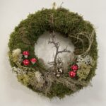 Handmade Moss Rustic Door And Wall Wreath THE FAIRY HILL