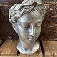 head planter leaves crown for 7cm pots