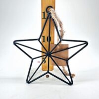 Festive Metal Star Decoration