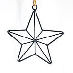 Festive Metal Star Decoration