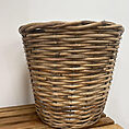 extra large rustic rattan planter for 27cm pot