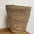 extra large rustic rattan planter for 27cm pot