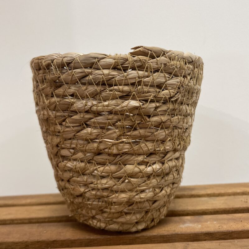 rustic seaweed small basket for 11cm pot rustic seaweed small basket for 11cm pot