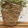 rustic seaweed small basket for 11cm pot