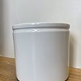 simple white ceramic lex planter foe 12cm pots