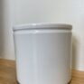 simple white ceramic lex planter foe 12cm pots
