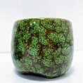 yellow ceramic planter for 6cm pots