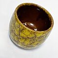 yellow ceramic planter for 6cm pots
