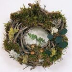 Handmade Moss Rustic Door & Wall Wreath MOSS & FERN