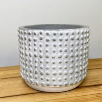 modern concrete planter for 8cm pots