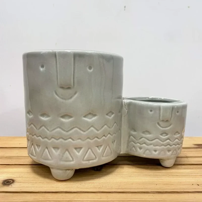 modern concrete planter with dots for 8cm pots (copy) modern concrete planter with dots for 8cm pots (copy)