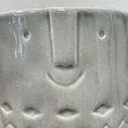 modern concrete planter with dots for 8cm pots (copy)