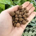 leca clay pebbles brown small size balls 3 litres