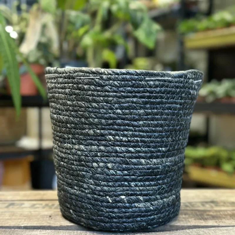 rustic natural seaweed basket bottle green large rustic natural seaweed basket bottle green large