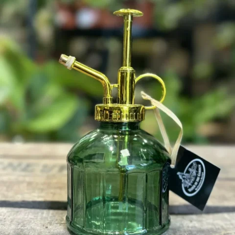 Green Classic Glass Mister Spray