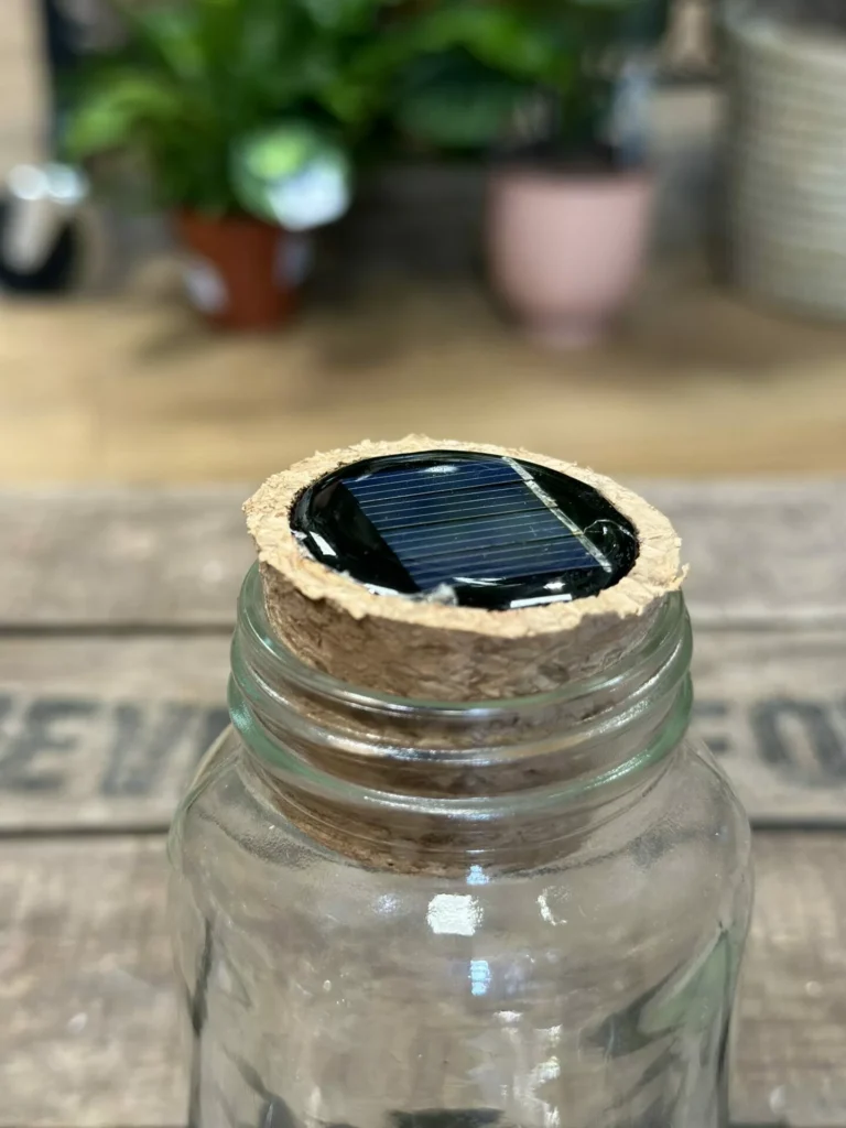 Terrarium Cork Solar Light