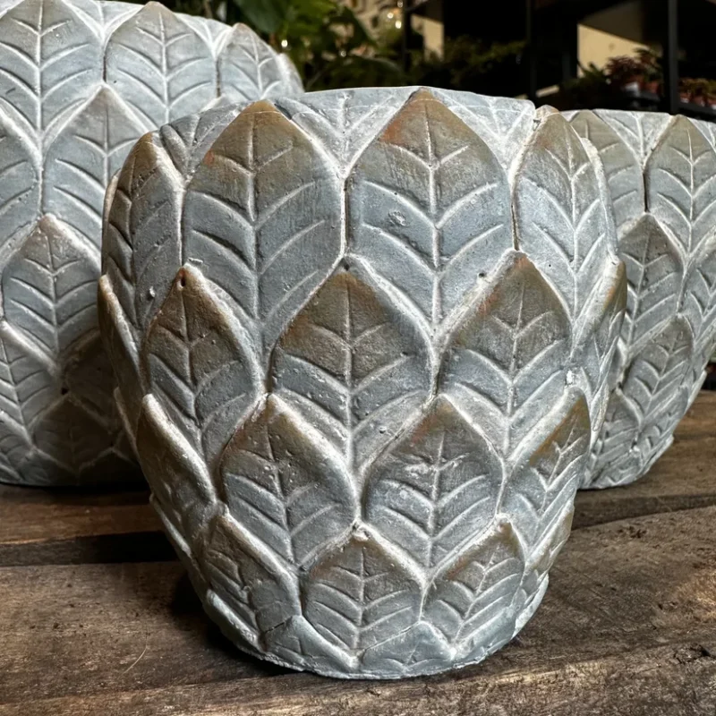 dragon scale concrete planter dragon scale concrete planter