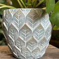 dragon scale concrete planter