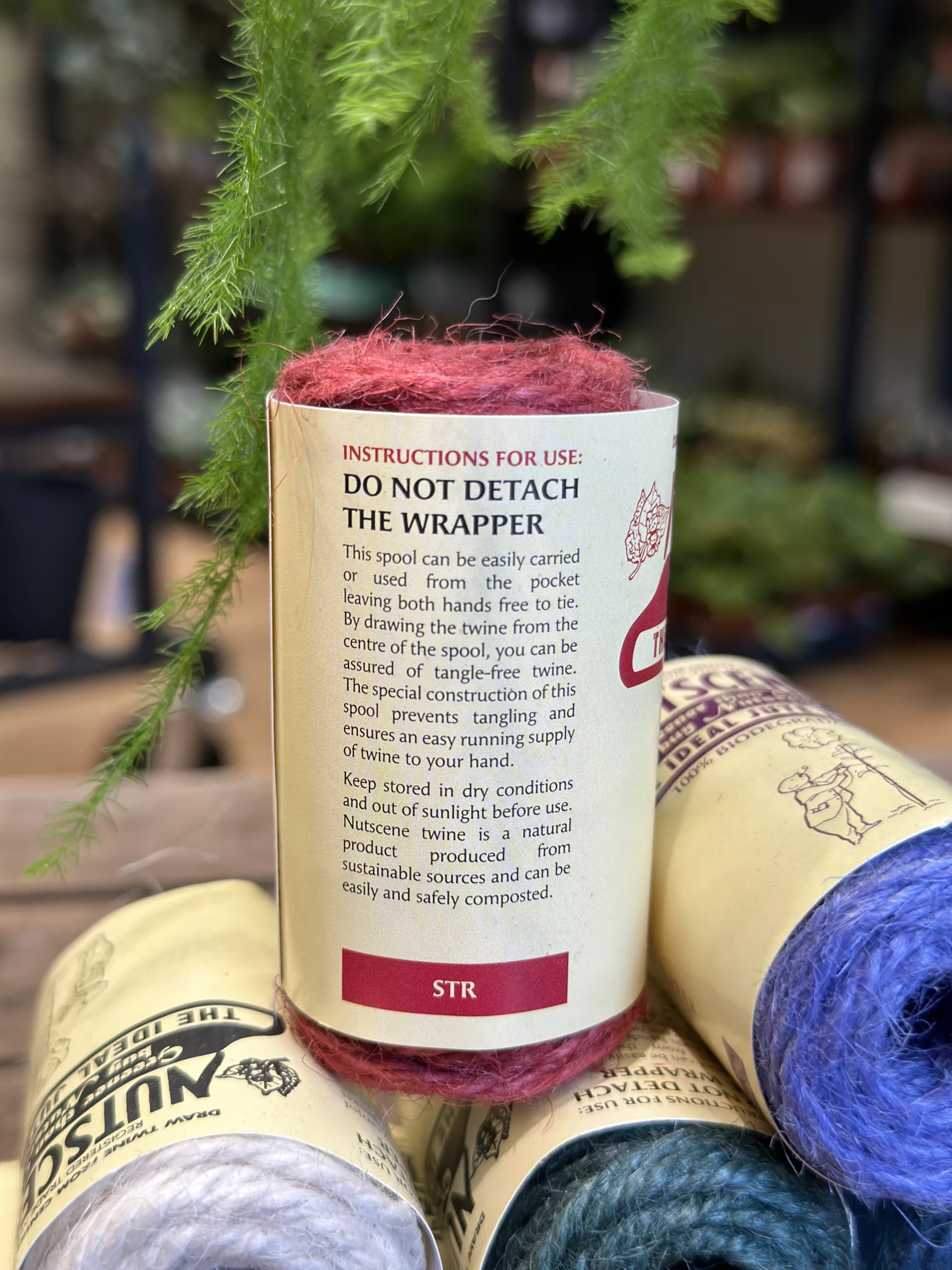 Natural Jute Twine: Made in Scotland, biodegradable and compostable