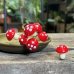 Red Toadstool Nordic Mushrooms Craft and Art