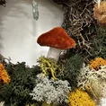 handmade rustic wreath mystic crystal forest