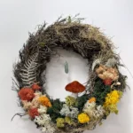 Handmade Rustic Wreath MYSTIC CRYSTAL FOREST