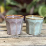 Retro Glazed Mug Style Planter