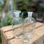 Vintage Lab Transparent Glass Bottle