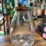 Small Jar Terrarium With Cork Lid Eco-Glass