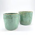 Rustic Green Glazed Rustic Planter