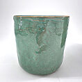Rustic Green Glazed Rustic Planter