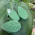 Leaf-Shaped Wall Plant Clips, 10-Pack
