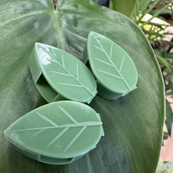 Leaf-Shaped Wall Plant Clips, 10-Pack