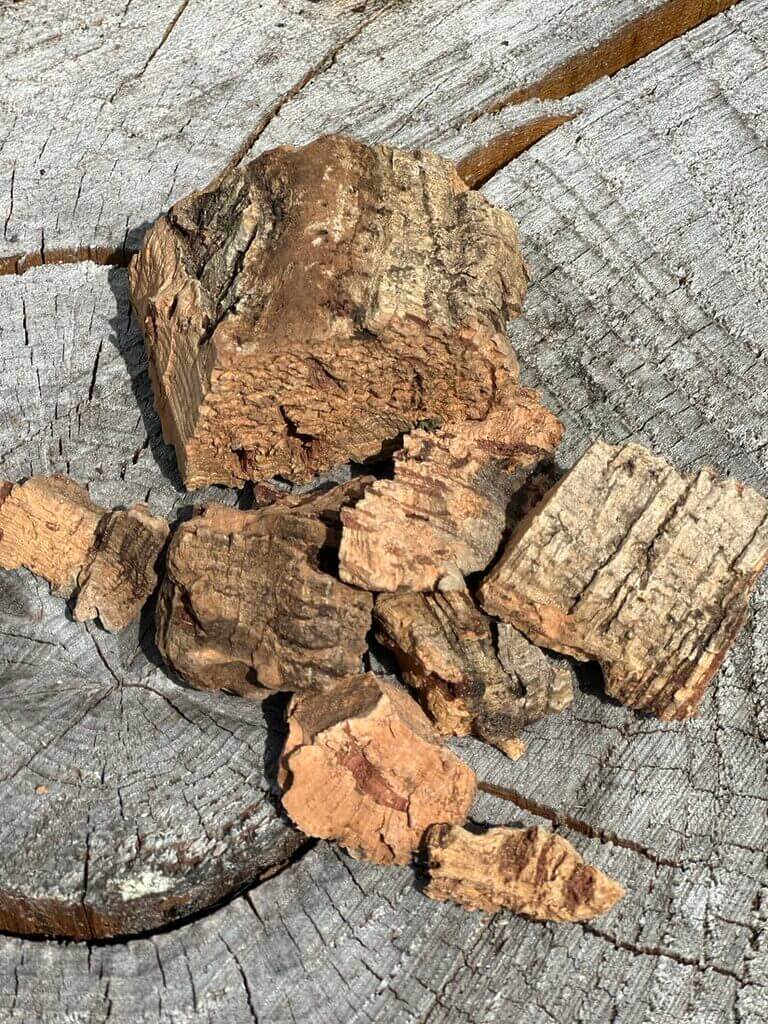 Natural Rustic Virgin Cork Bark For Terrarium 35g