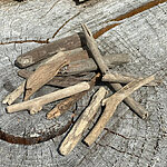 Natural Rustic Driftwood For Terrarium and Craft 35g
