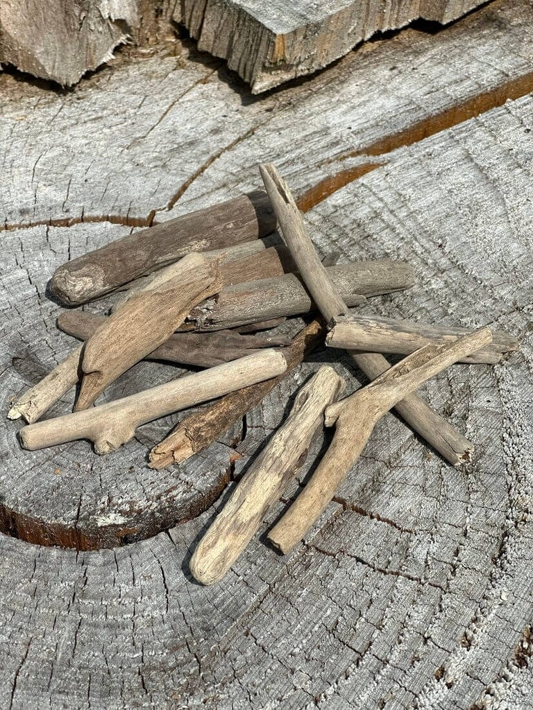 Natural Rustic Driftwood For Terrarium and Craft 35g