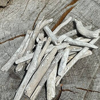 Rustic White Natural Driftwood For Terrarium Art and Craft 35g Decorations driftwood