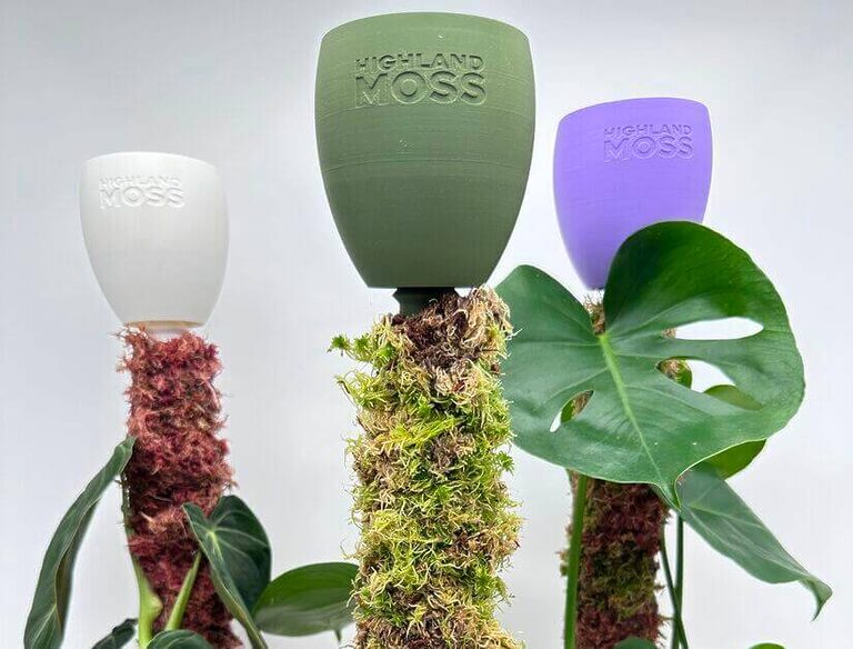 Dripcups for Moss Poles – keep moss fresh easily