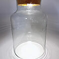 Cork Lid For Terrarium With LED Light