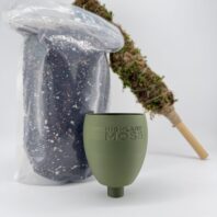Aroid Plants Bundle: Moss Pole, Drip Cup and Potting Mix