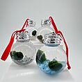 Festive Marimo Moss Ball Ornament