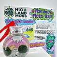 Festive Marimo Moss Ball Ornament