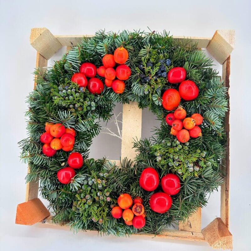 Large Fresh Christmas Wreath Large Fresh Christmas Wreath
