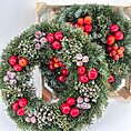 Large Fresh Christmas Wreath
