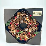 Rustic Woodland Evergreen Wreath with Winter Spice