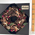 Rustic Woodland Evergreen Wreath with Winter Spice