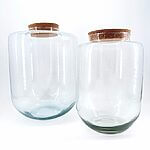 Vase Style Terrarium Container Cork Lid
